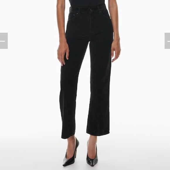 Aritzia Denim Forum The Arlo High Rise Straight Leg Pants NWT - Picture 1 of 9